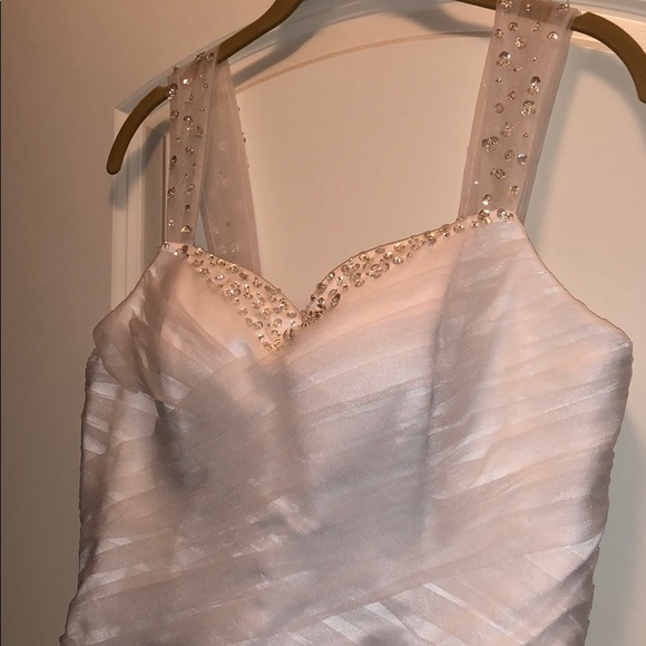 White Prom/Wedding Dress - Picture 2 of 7